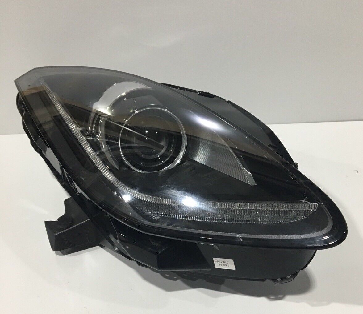 Genuine Jaguar F type HID RHD Chrome Headlight RH UK Spec T2R18034