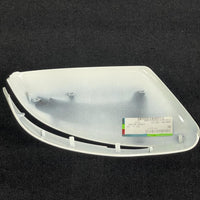 Genuine 2016 Nissan Qashqai Left Hand Near Side Solid White Door Mirror Cover