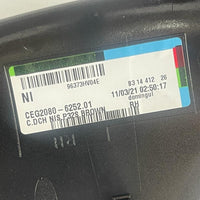 Genuine 2018 Nissan Qashqai Right Hand Off Side Solid Brown Door Mirror Cover