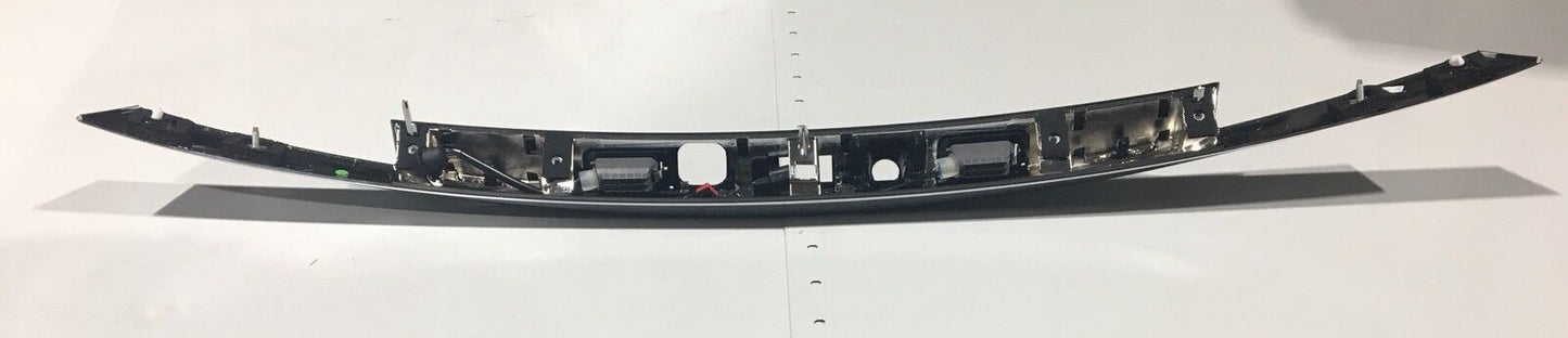 Genuine XF Chrome And Black Boot Plinth With Lights And Button