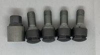 Genuine Vw Volkswagen Locking Wheel Nuts With Caps And Key 777 T