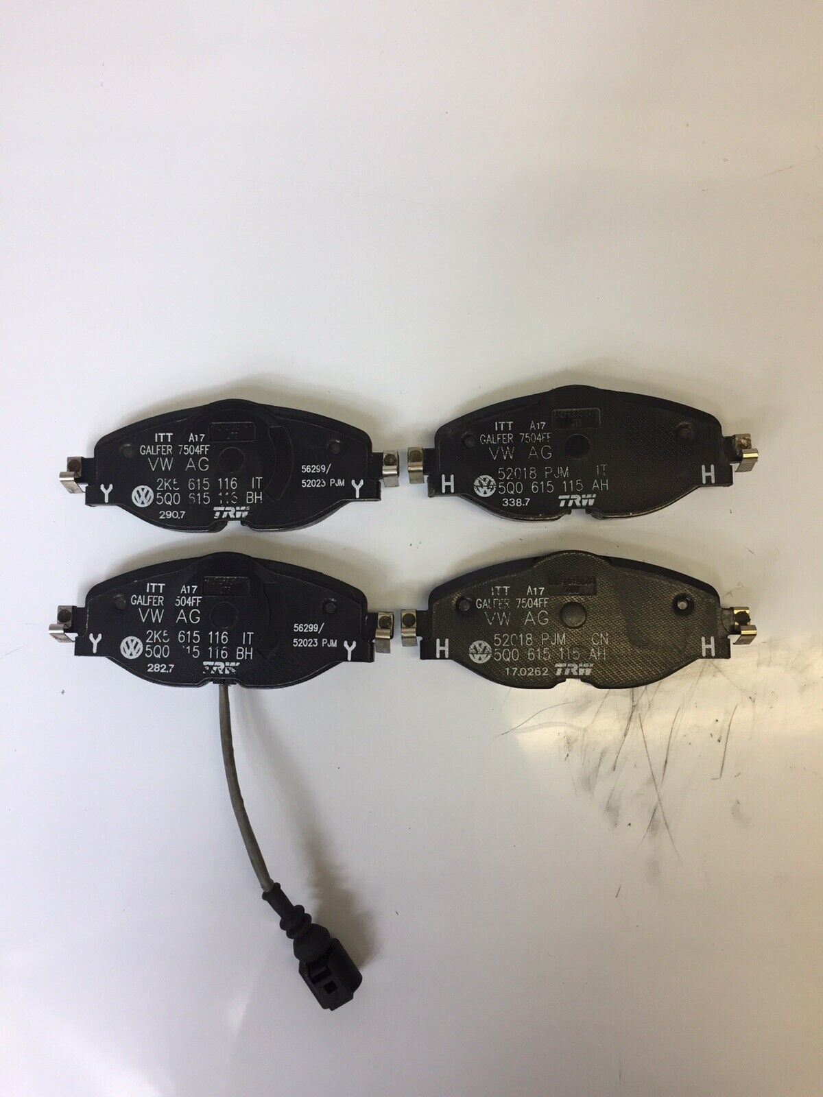 Genuine Audi Front Brake Pads