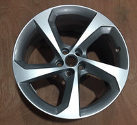 Genuine Jaguar 19" F-pace Fan 5 Spoke Alloy Wheel Silver 8.5Jx19 45 T4a3988