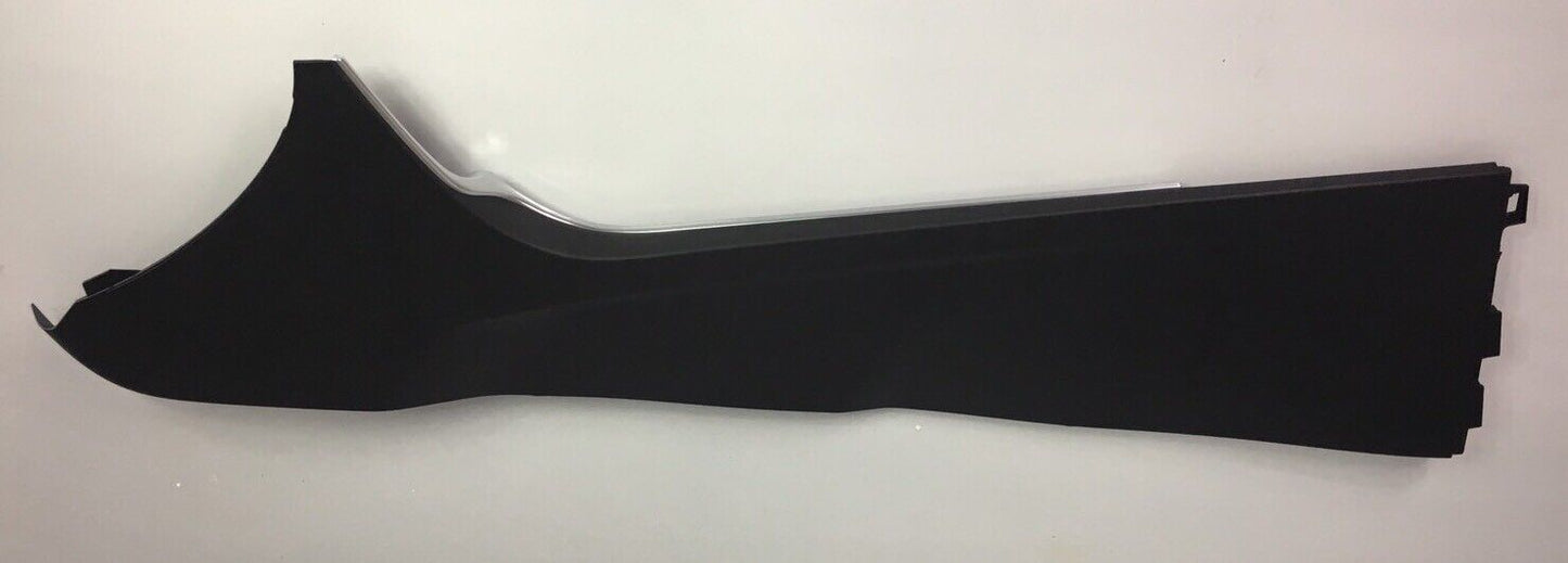 Jaguar XE, XF Centre Console Panel Jet I/P Insert Chrome, Ebony LH T2H23412PVJ