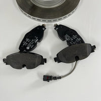 Genuine VW Volkswagen Sharan Set Front Brake Discs And Pads 8v0698151 5q0615301f