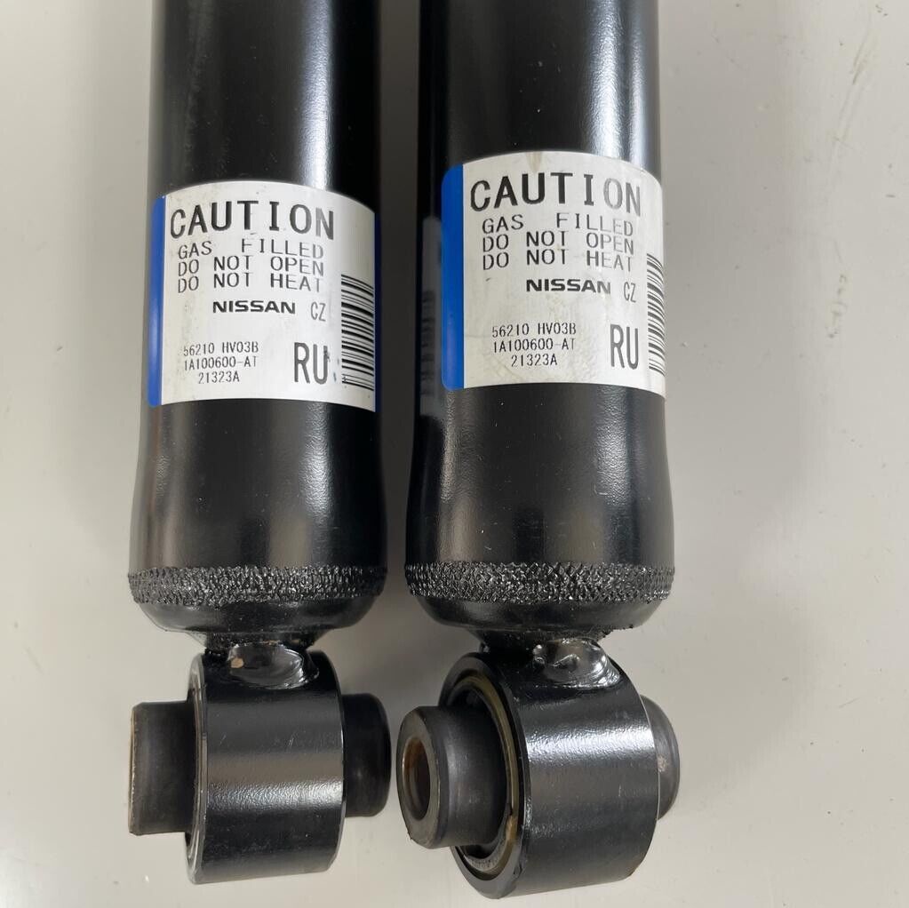 New Pair Genuine Nissan Qashqai Rear Shocks 56210 HV03A