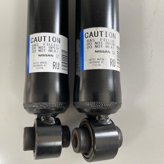New Pair Genuine Nissan Qashqai Rear Shocks 56210 HV03A