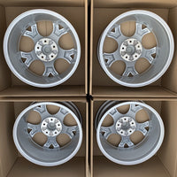 New Genuine Set Of 4 Nissan Juke 17" Silver Alloy Wheels 7J 35 off 403006PA1A